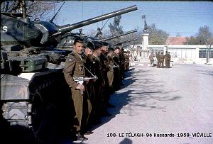 108- Le Telagh- 9e Hussards- 1959- Vieville